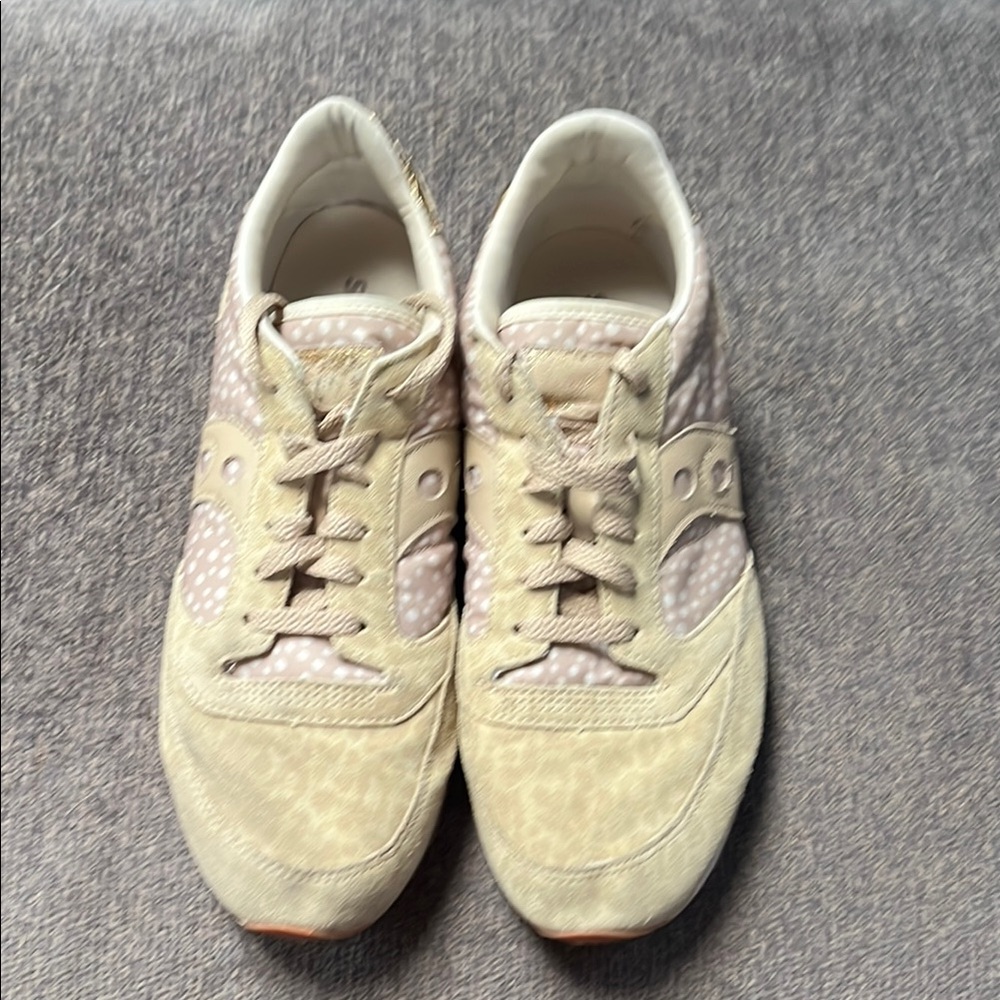 Saucony Women's Triple Tan Jazz Leopard Animal Print Sneakers Size 11